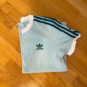 Green adidas shirt